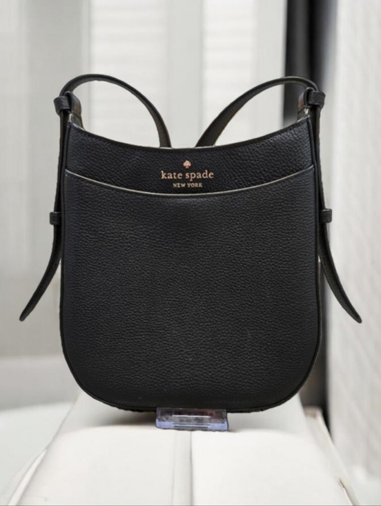 kate spade Handbags - Kate Spade New York Leila Black Leather Crossbody Bag